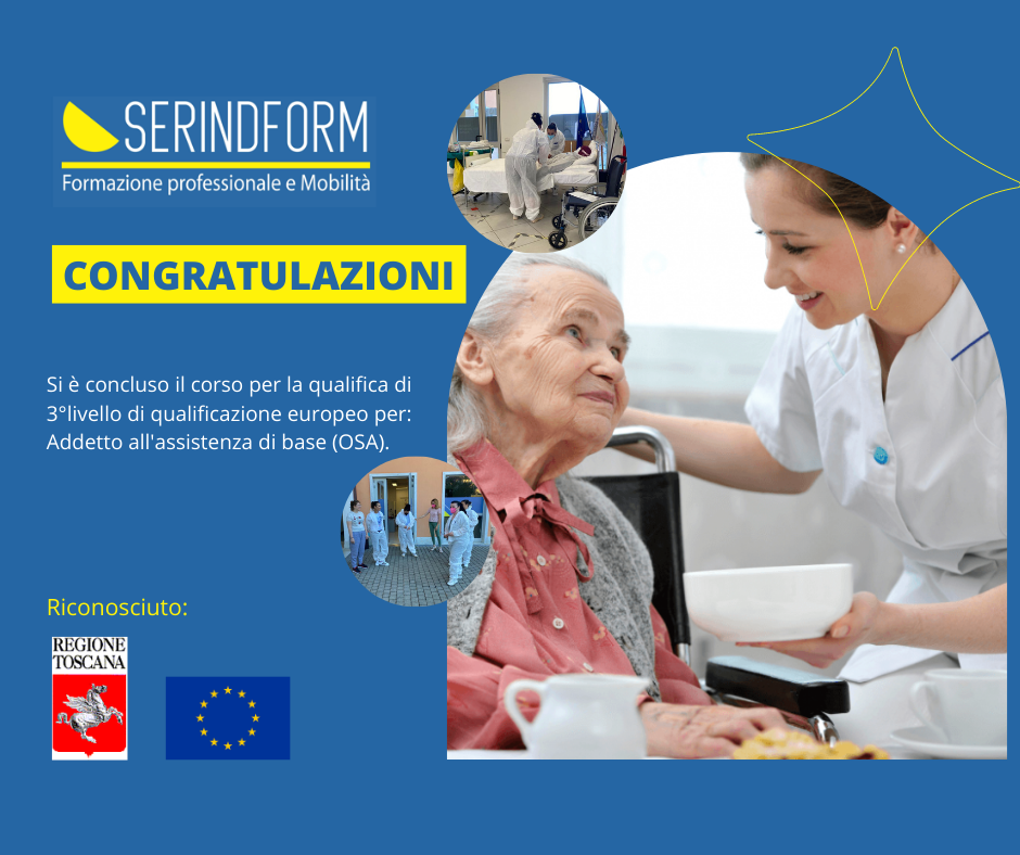 Congratulazione fine corso Osa